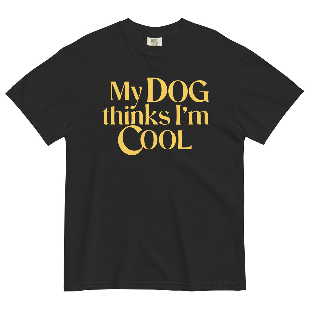 My Dog Thinks I'm Cool Men's Relaxed Fit Tee