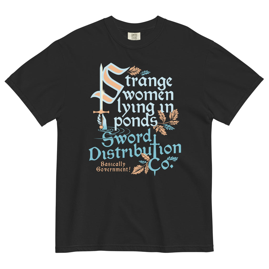 Strange Women Lying In Ponds Sword Distribution Co Men's Relaxed Fit Tee