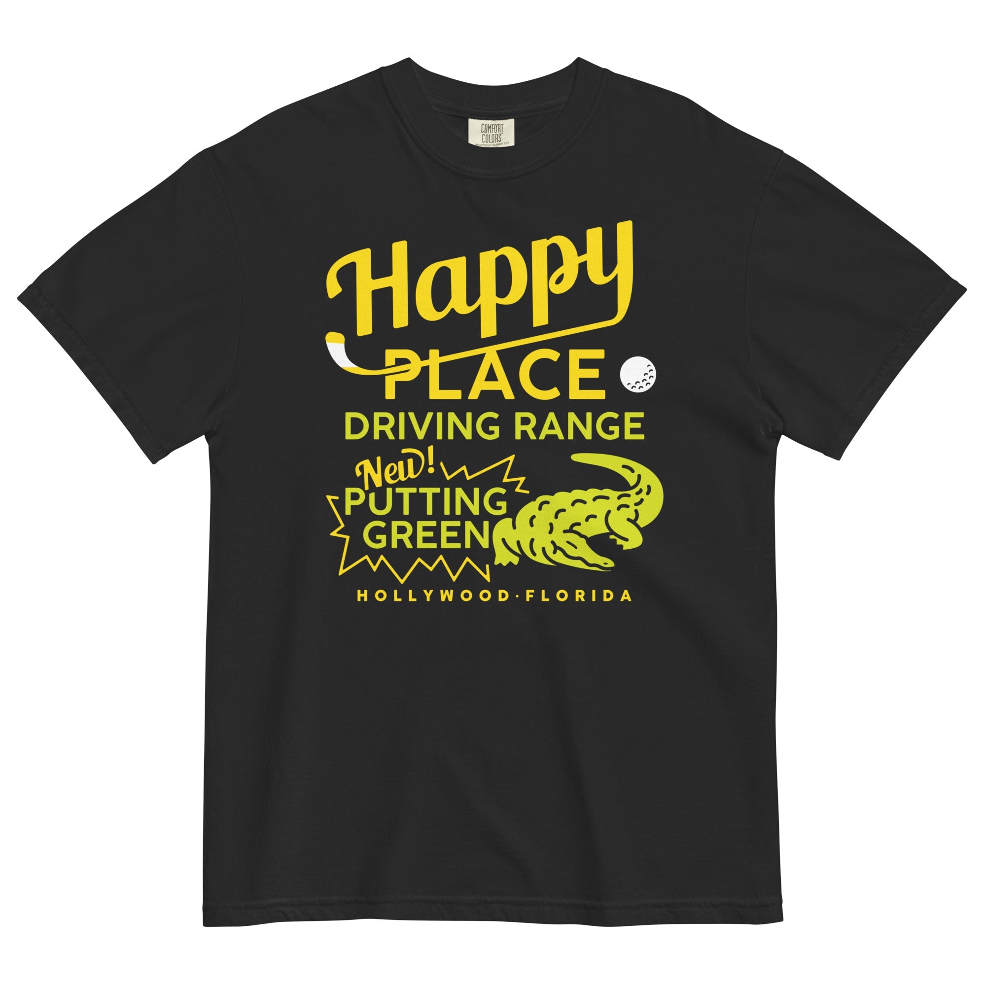 Happy Place Driving Range Men's Relaxed Fit Tee