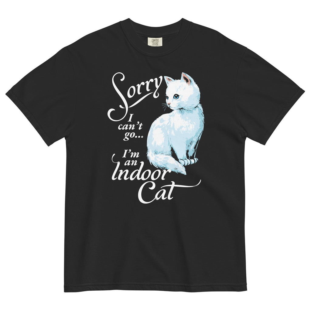 Sorry I Can't Go I'm An Indoor Cat Men's Relaxed Fit Tee