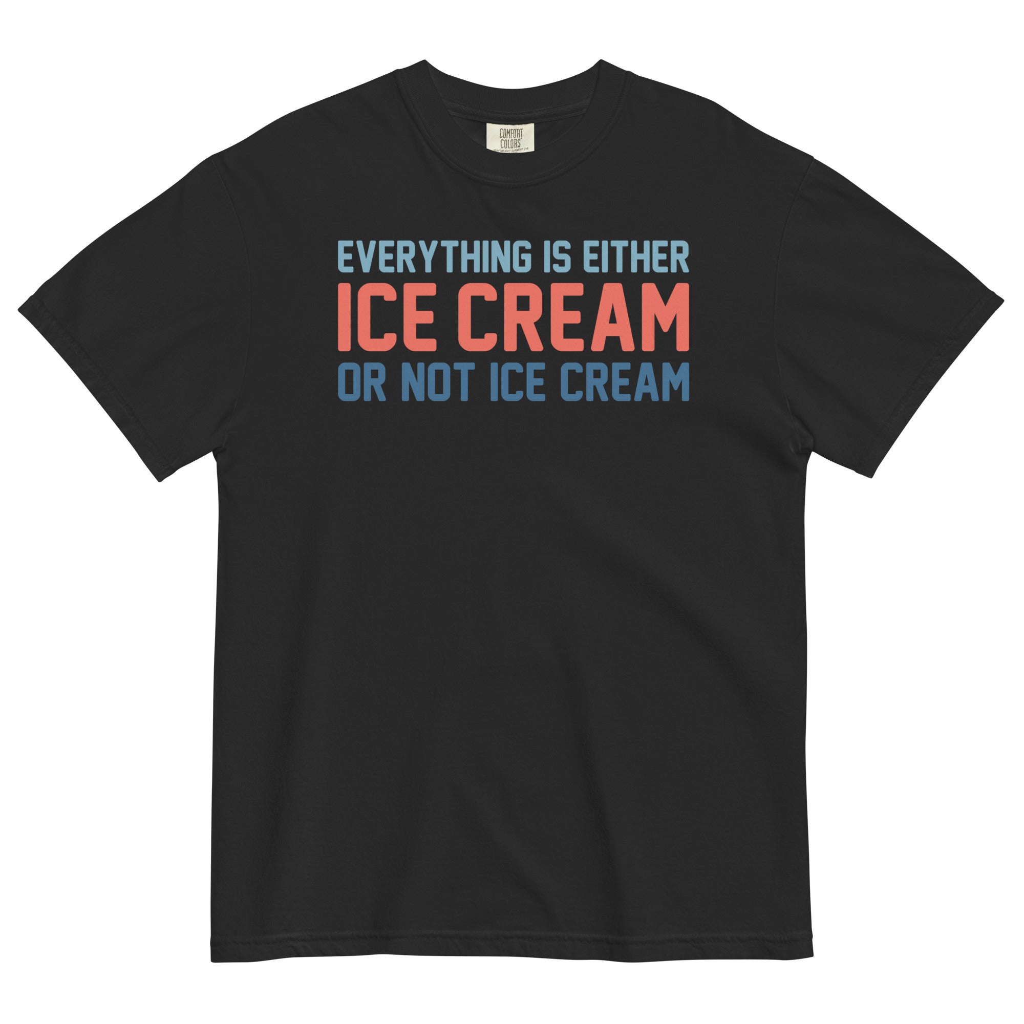Everything Is Ice Cream Or Not Ice Cream Men's Relaxed Fit Tee