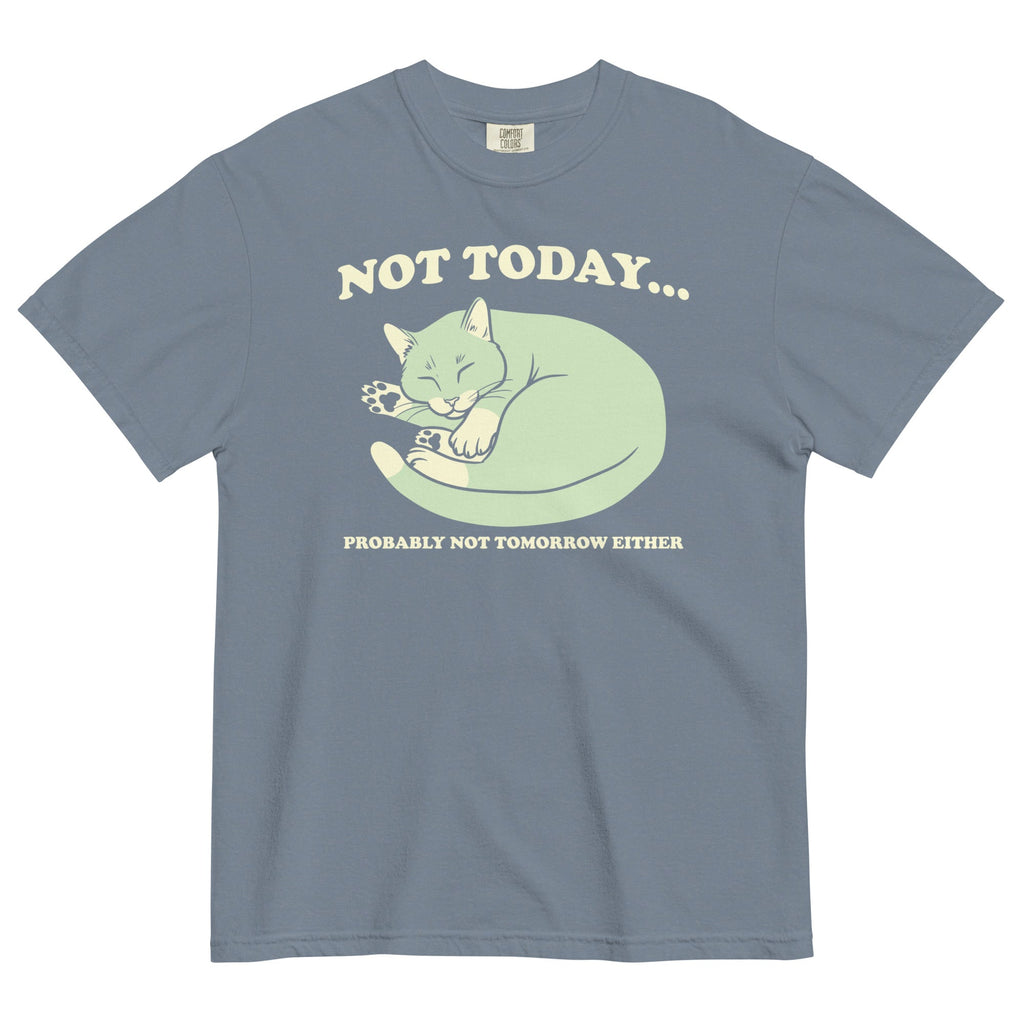 Not Today Probably Not Tomorrow Either Men's Relaxed Fit Tee