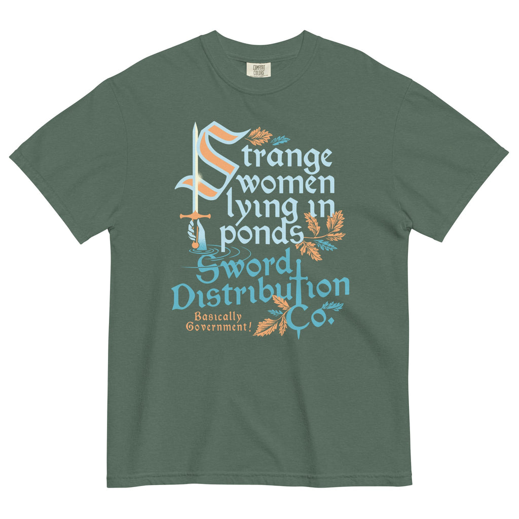 Strange Women Lying In Ponds Sword Distribution Co Men's Relaxed Fit Tee