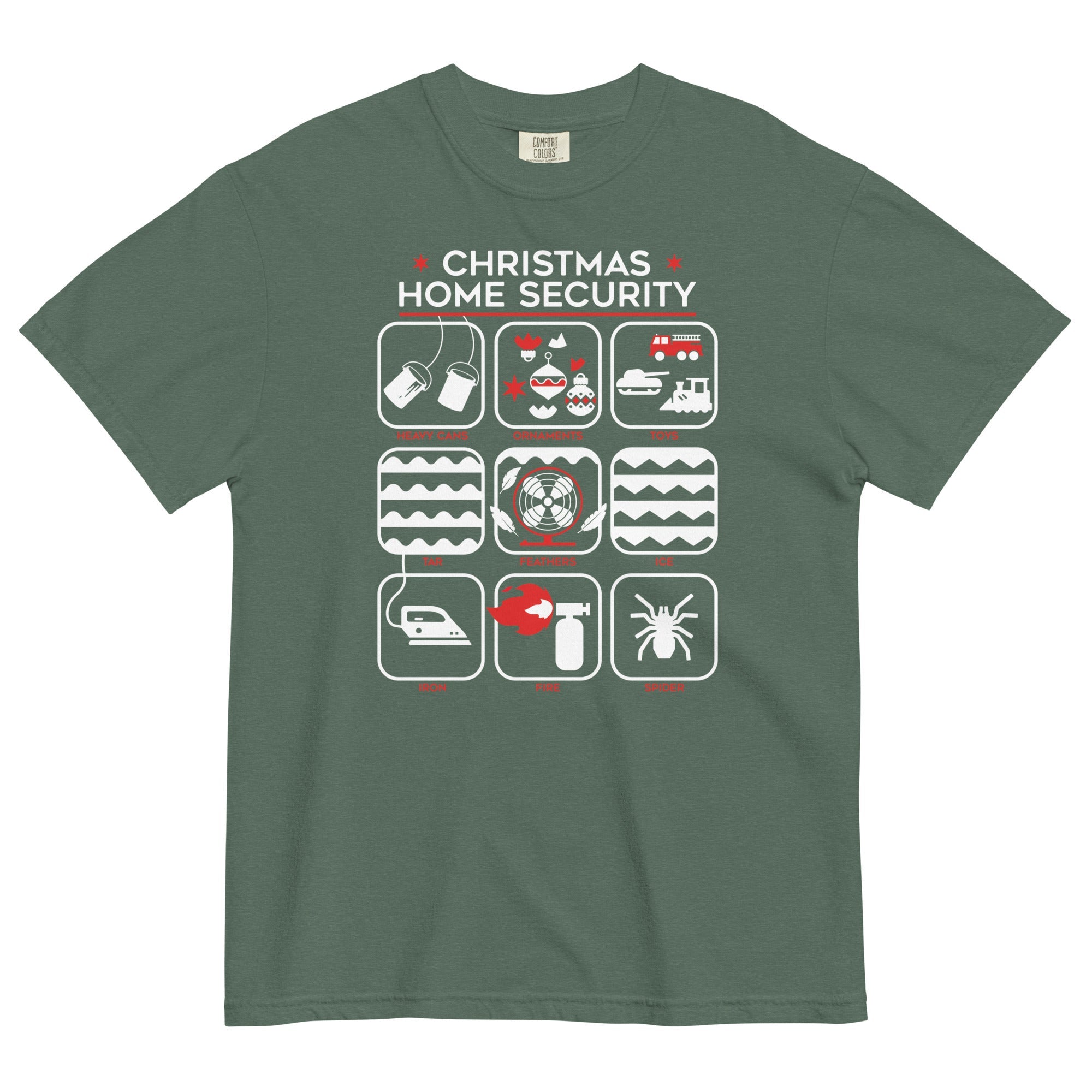 Christmas Home Security Men's Relaxed Fit Tee