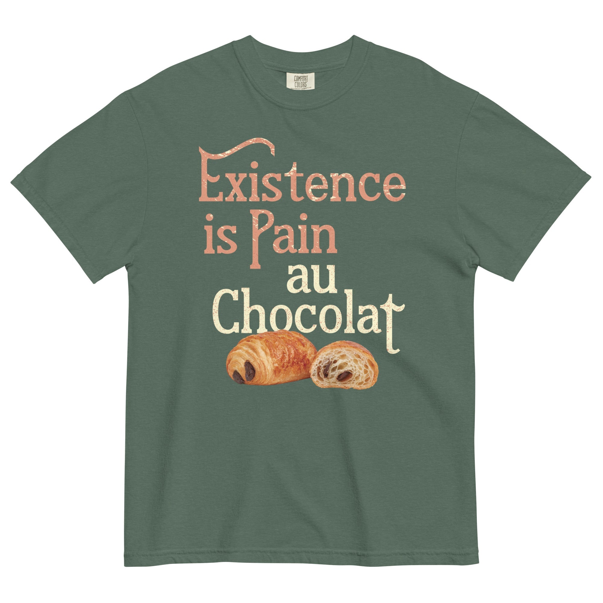 Existence Is Pain Au Chocolat Men's Relaxed Fit Tee