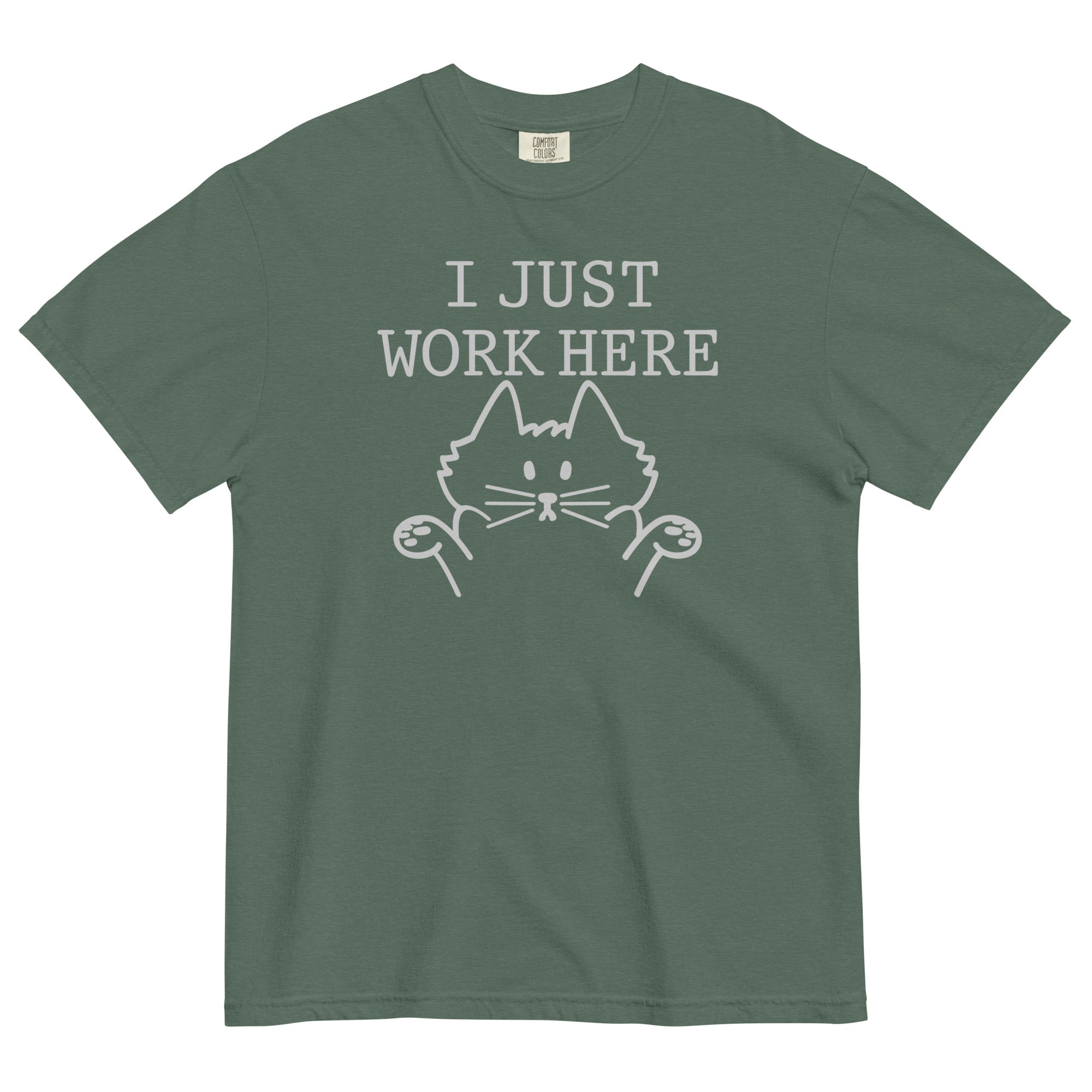 I Just Work Here Men's Relaxed Fit Tee