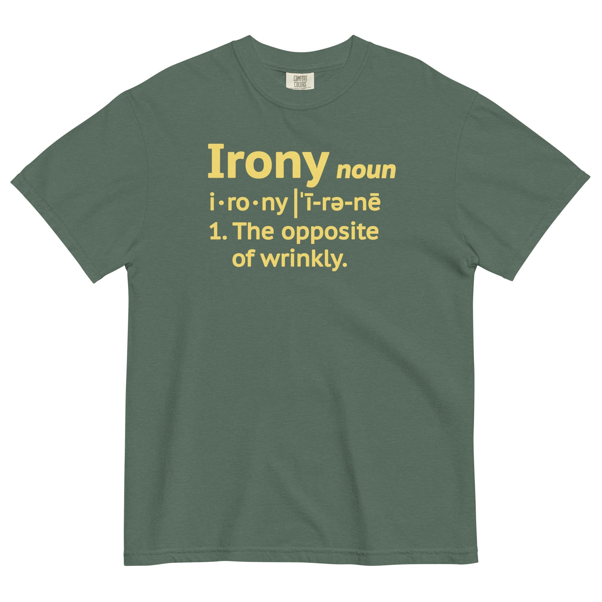 Irony Definition Men's Relaxed Fit Tee
