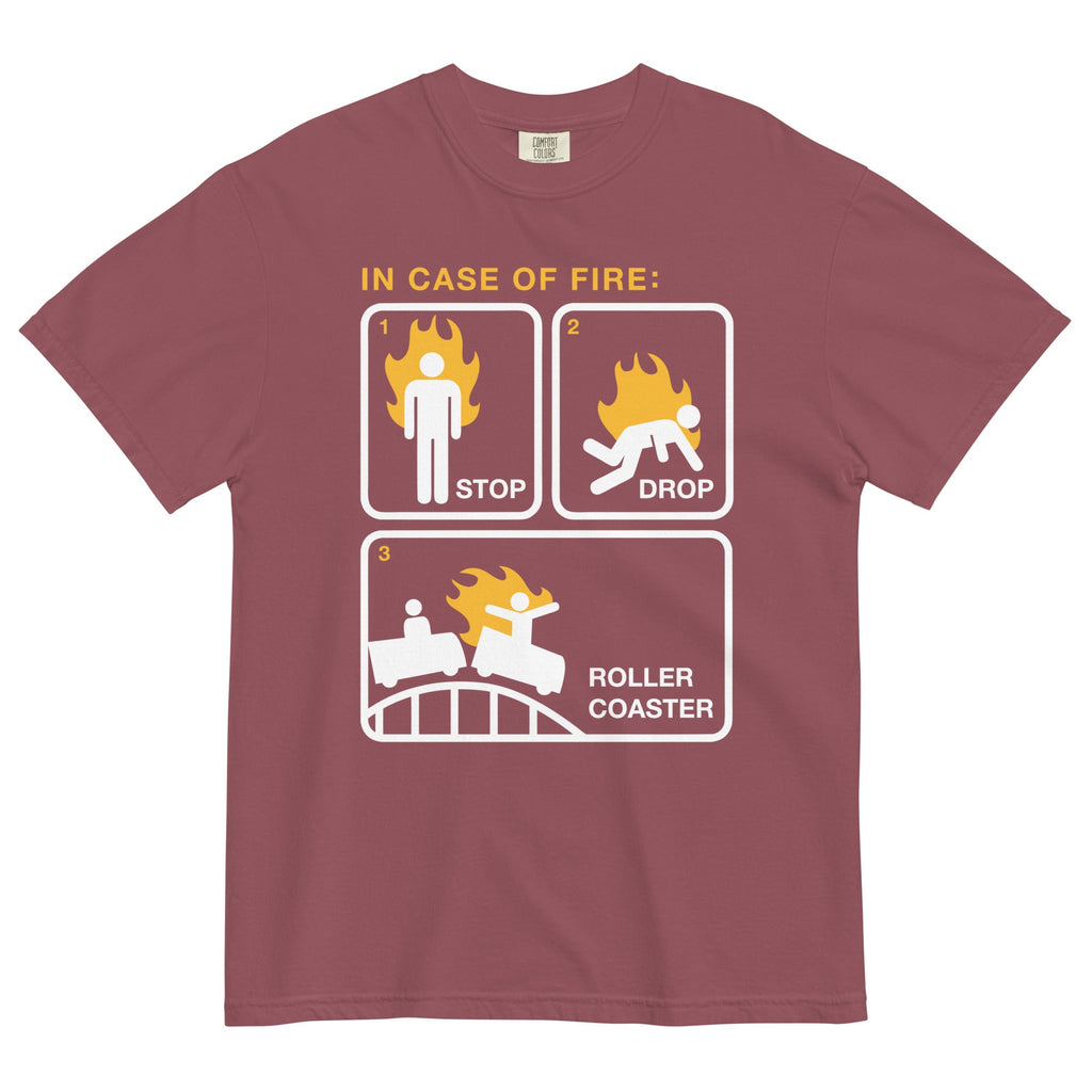 Stop Drop Roller Coaster Men's Relaxed Fit Tee