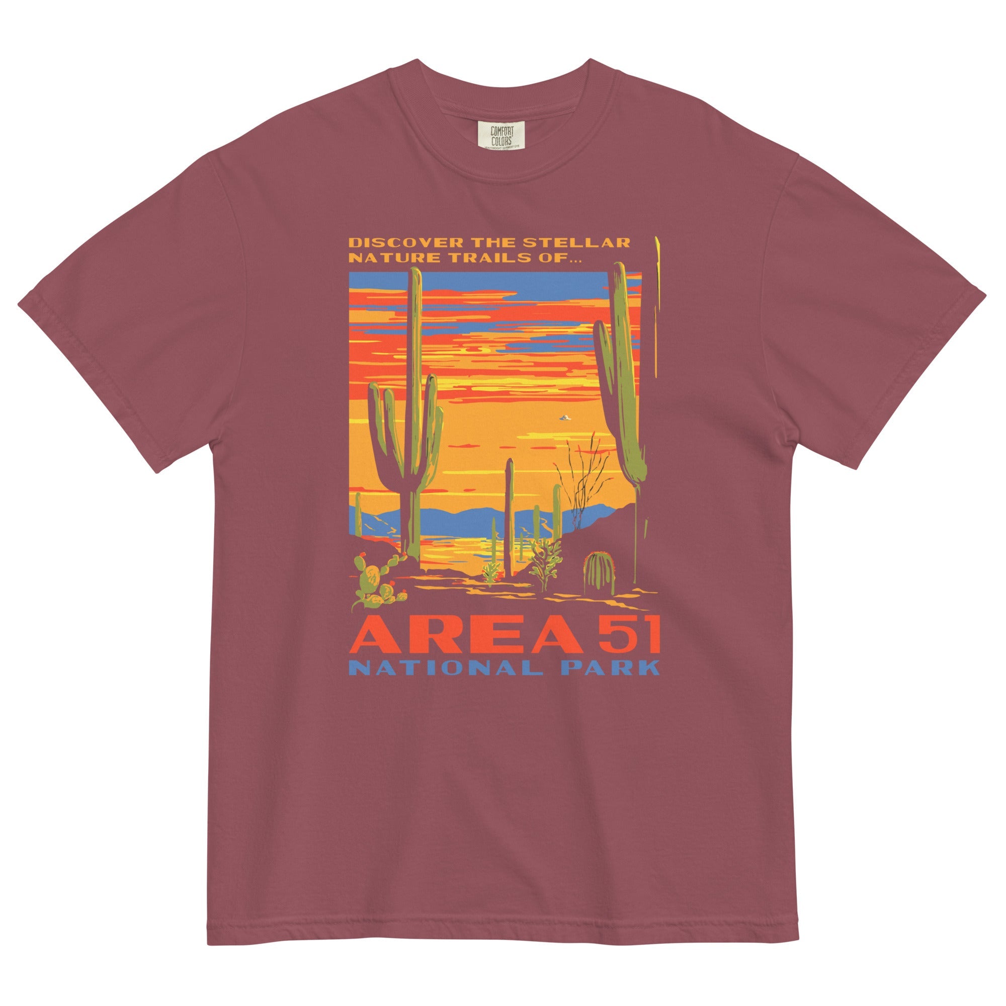 Area 51 National Park Men's Relaxed Fit Tee