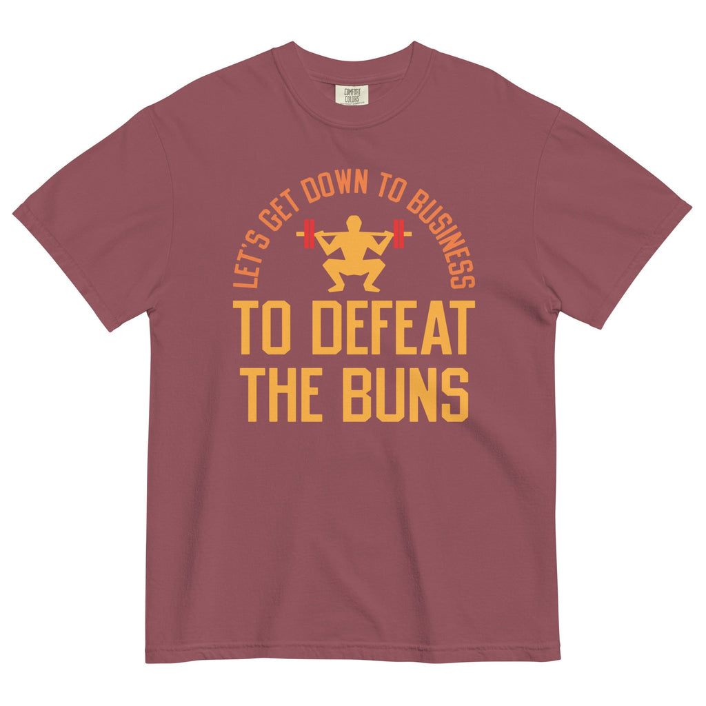 Let's Get Down To Business To Defeat The Buns Men's Relaxed Fit Tee