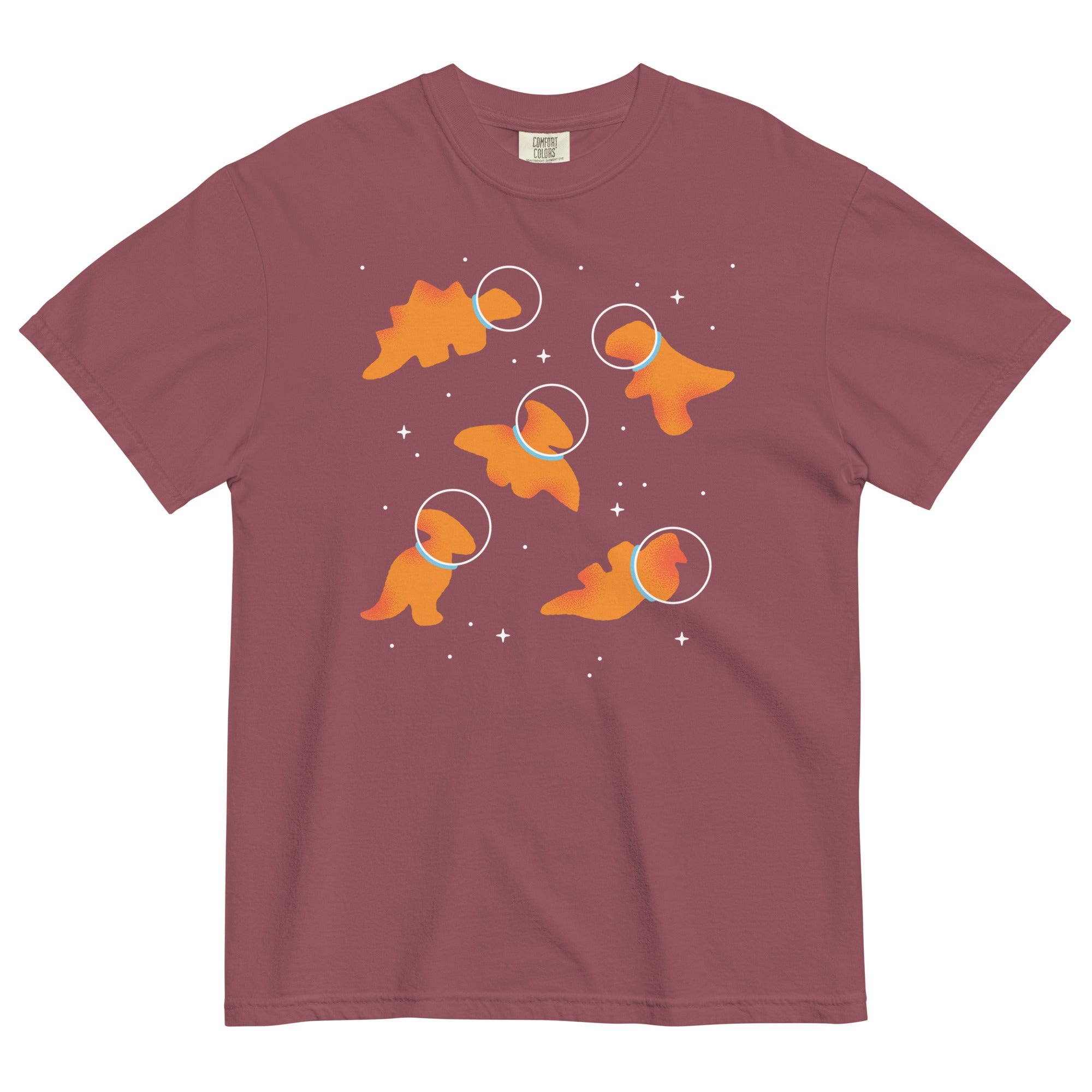 Dino Nugs In Space Men's Relaxed Fit Tee
