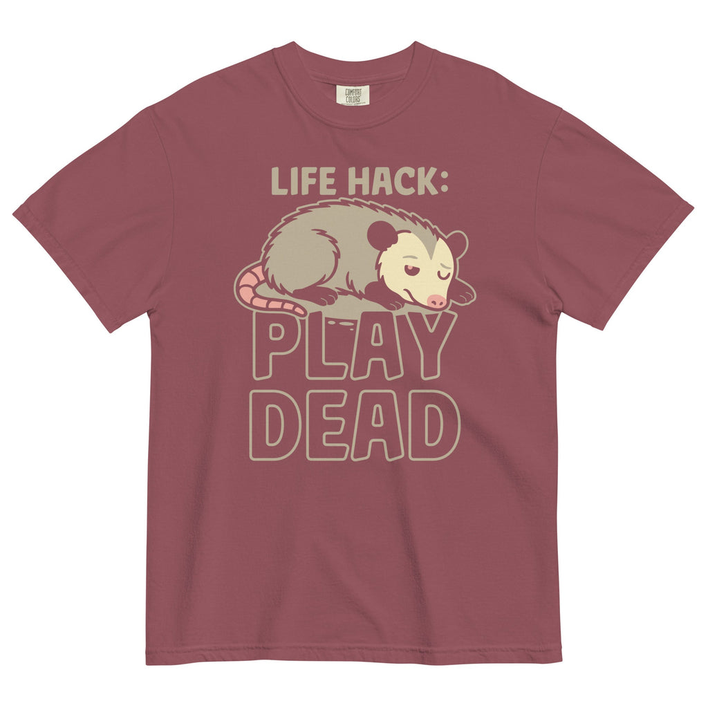 Life Hack Play Dead Men's Relaxed Fit Tee