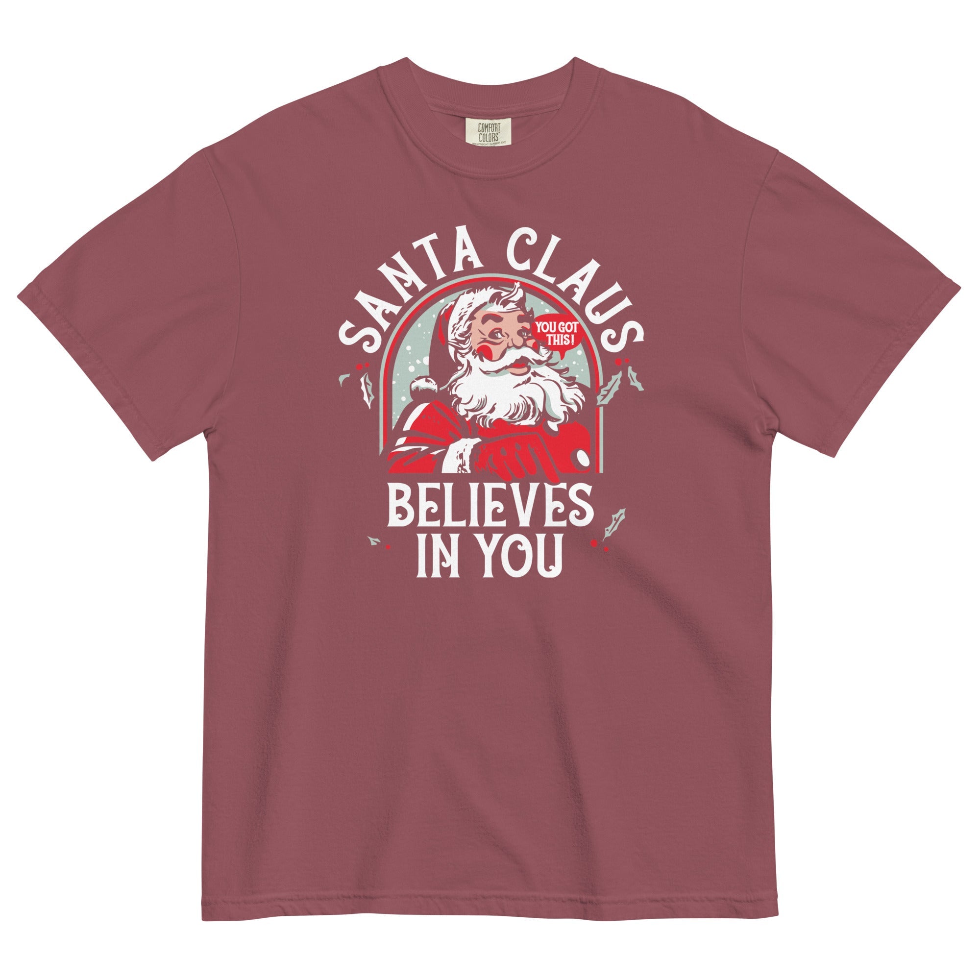 Santa Claus Believes In You Men's Relaxed Fit Tee