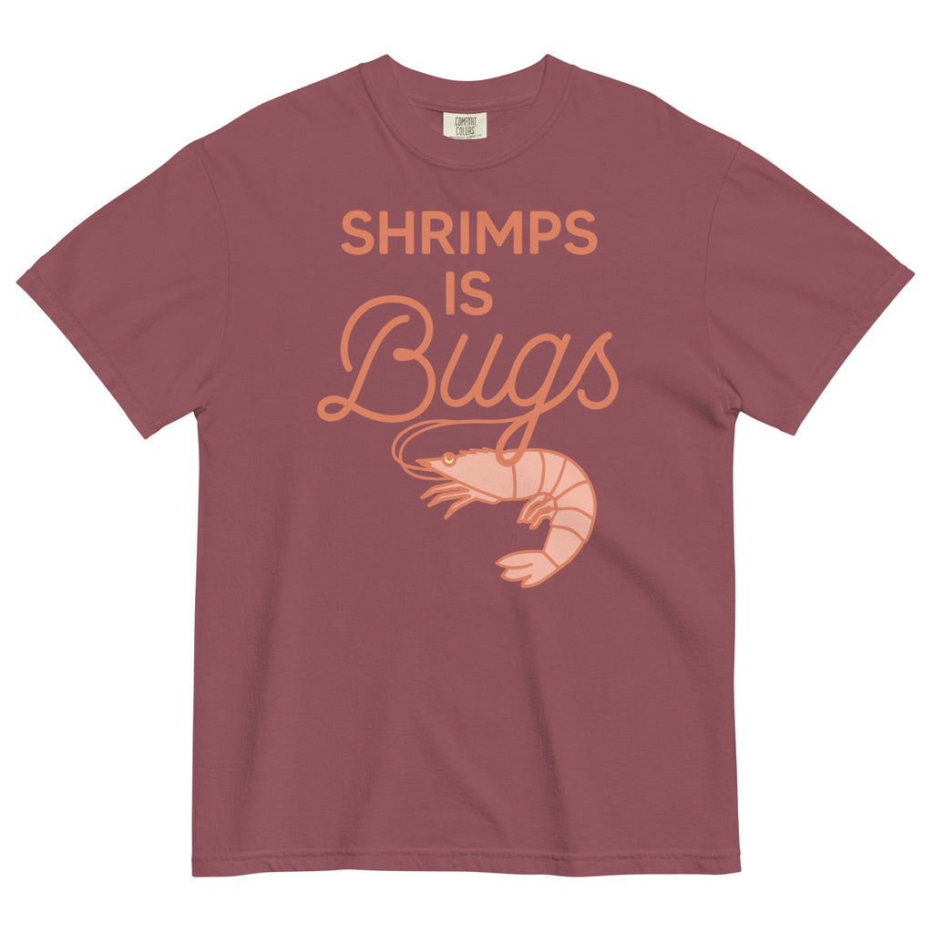 Shrimps Is Bugs Men's Relaxed Fit Tee
