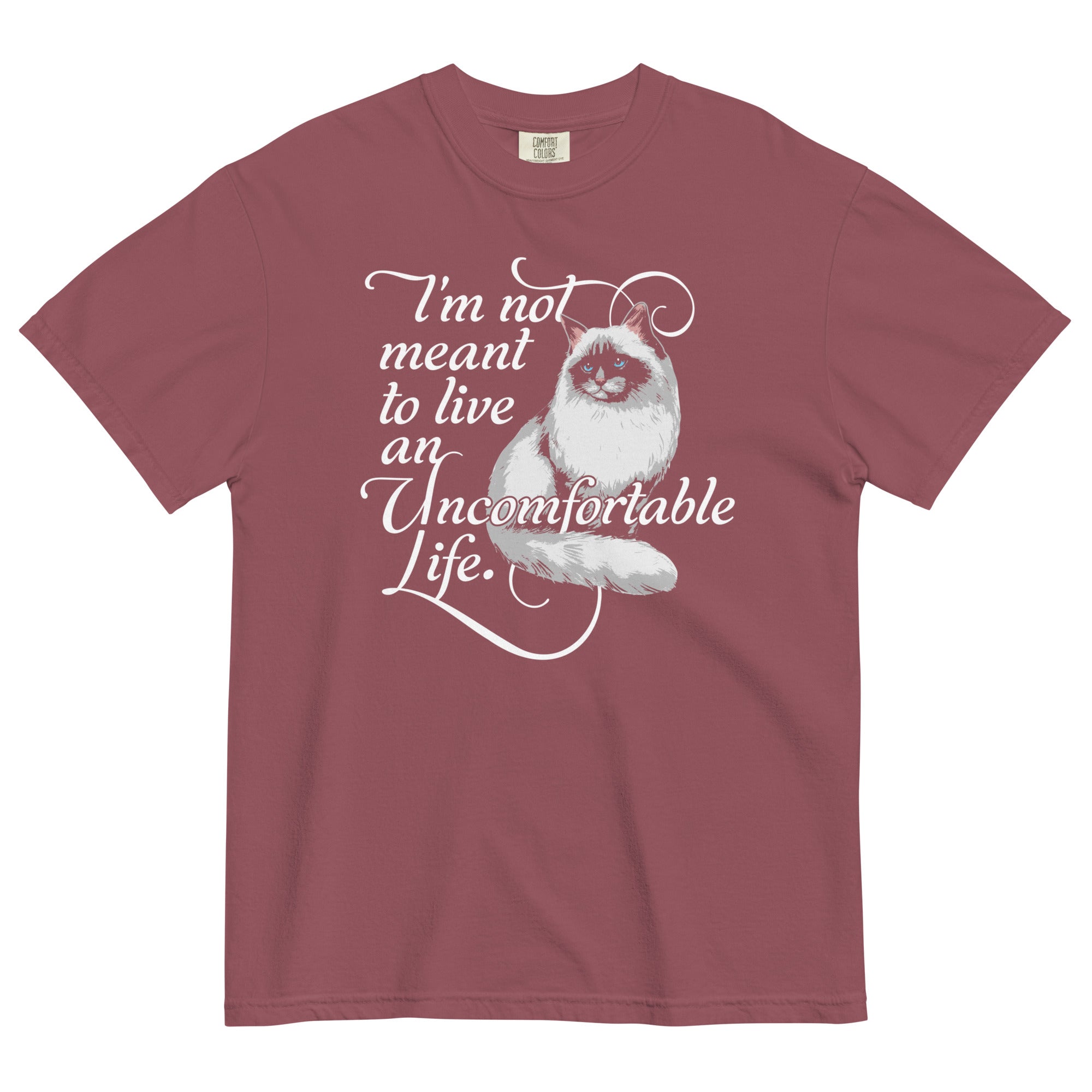 I'm Not Meant To Live An Uncomfortable Life Men's Relaxed Fit Tee