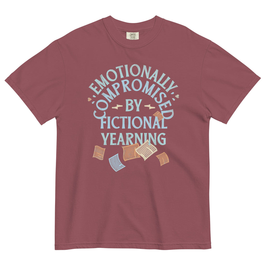 Emotionally Compromised By Fictional Yearning Men's Relaxed Fit Tee