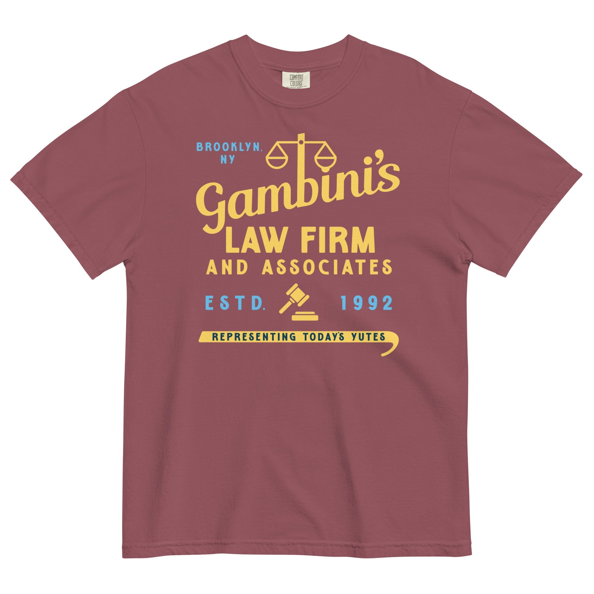 Gambini's Law Firm Men's Relaxed Fit Tee