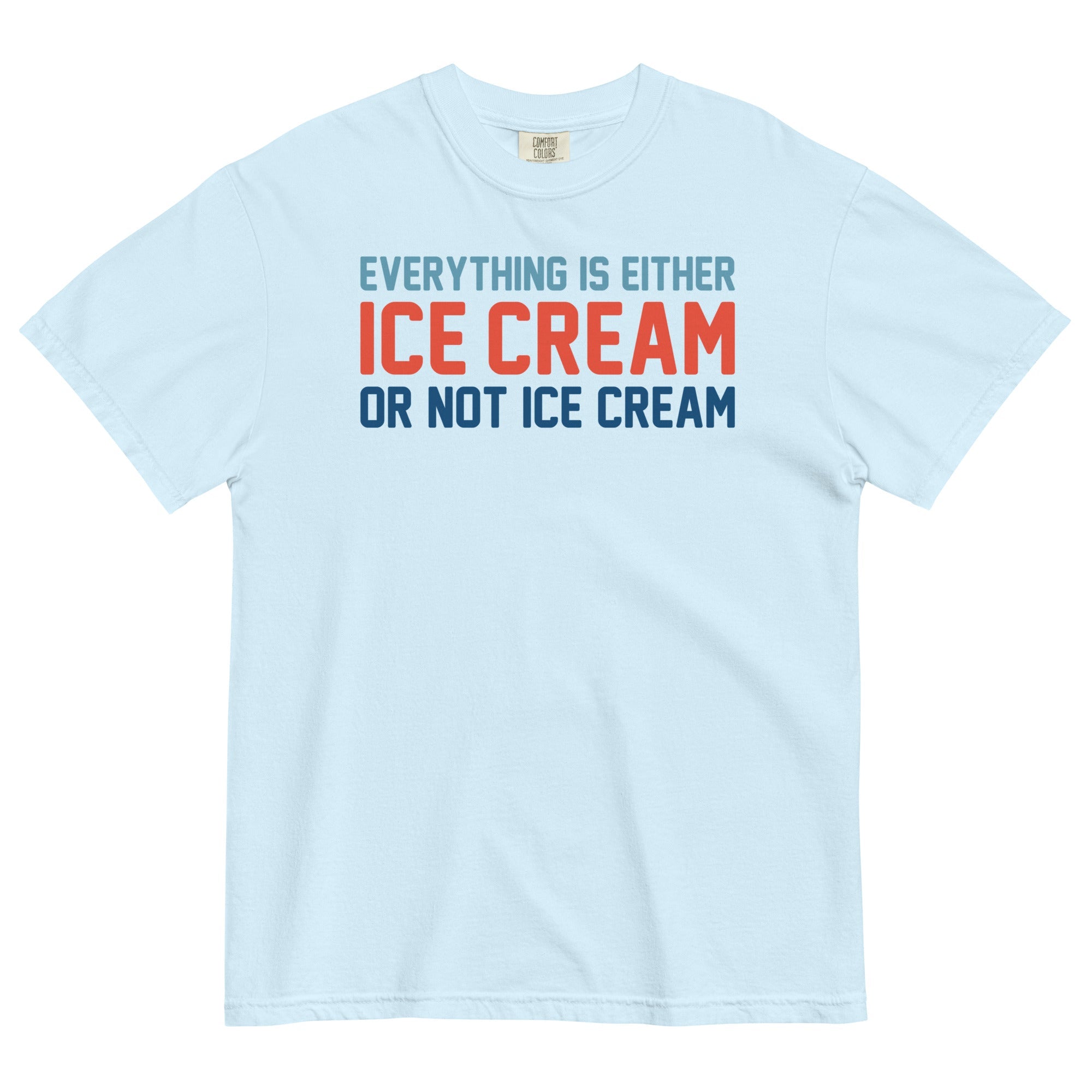 Everything Is Ice Cream Or Not Ice Cream Men's Relaxed Fit Tee