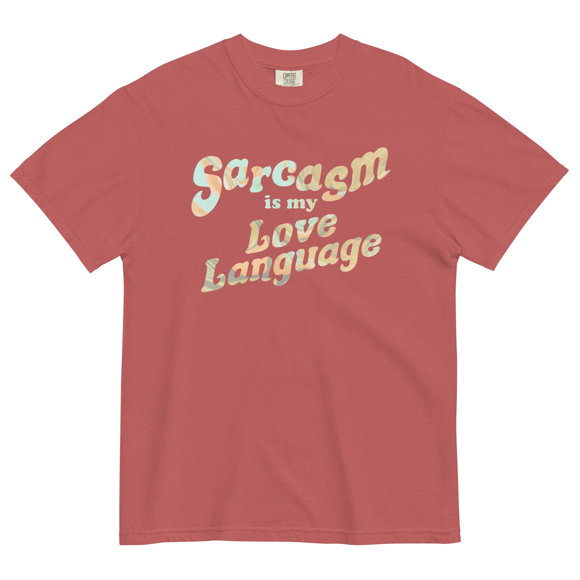 Sarcasm Is My Love Language Men's Relaxed Fit Tee