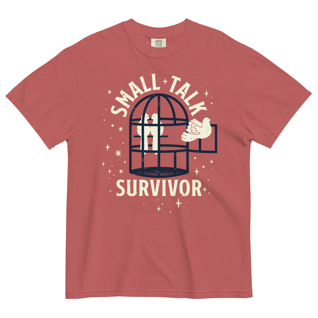 Small Talk Survivor Men's Relaxed Fit Tee