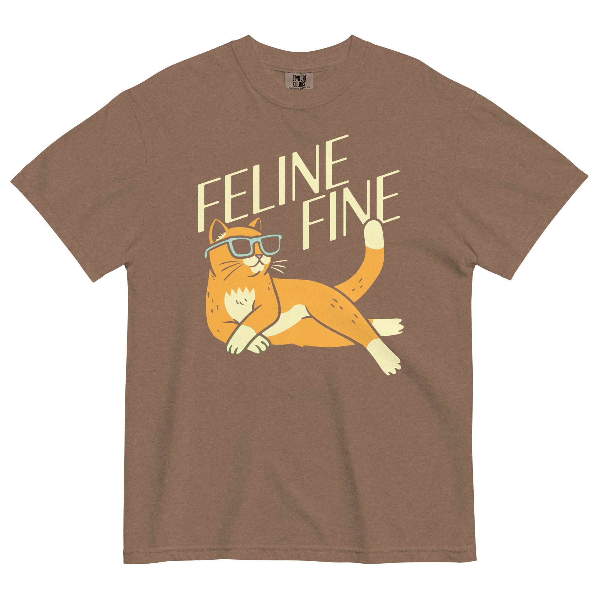 Feline Fine Men's Relaxed Fit Tee