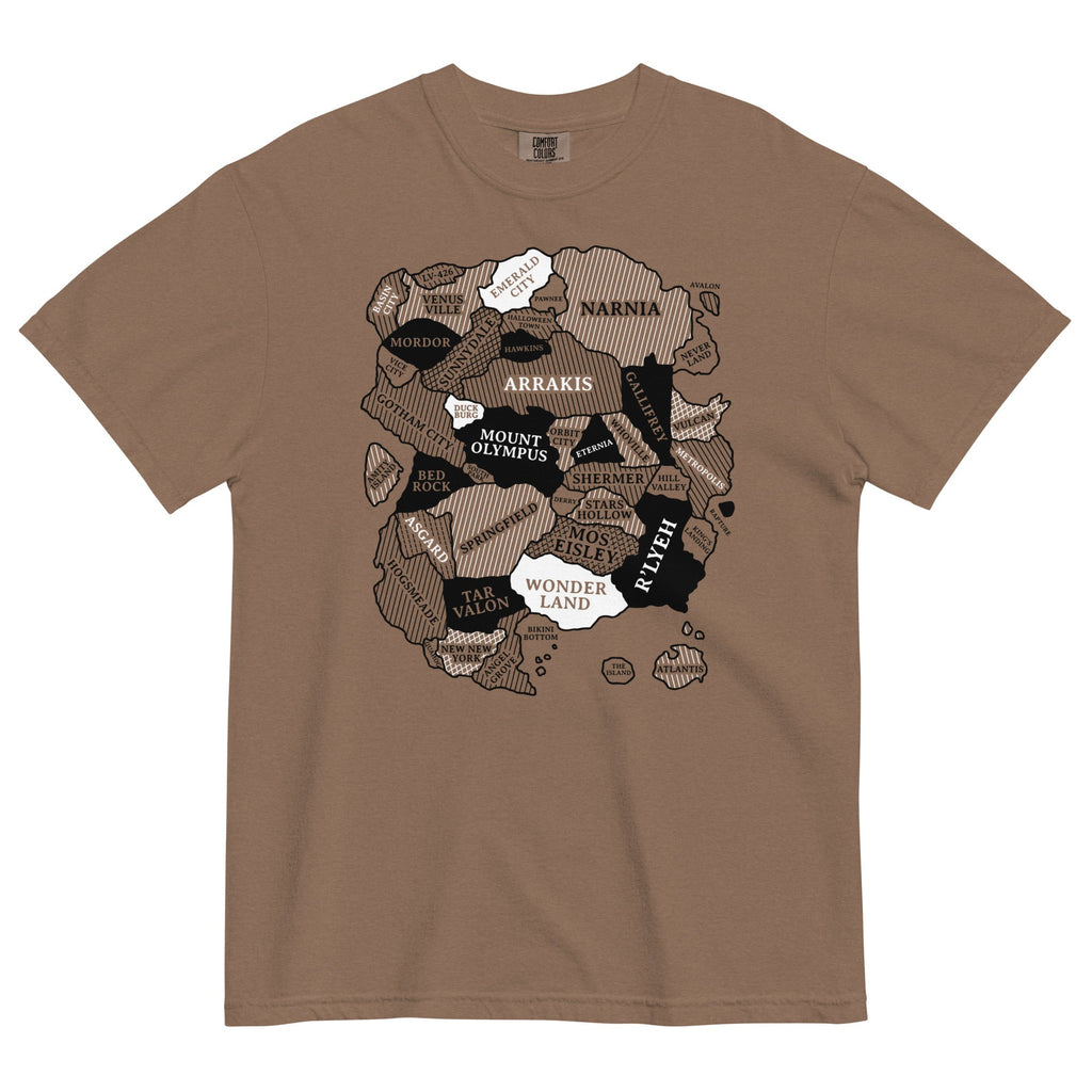 World Map Men's Relaxed Fit Tee