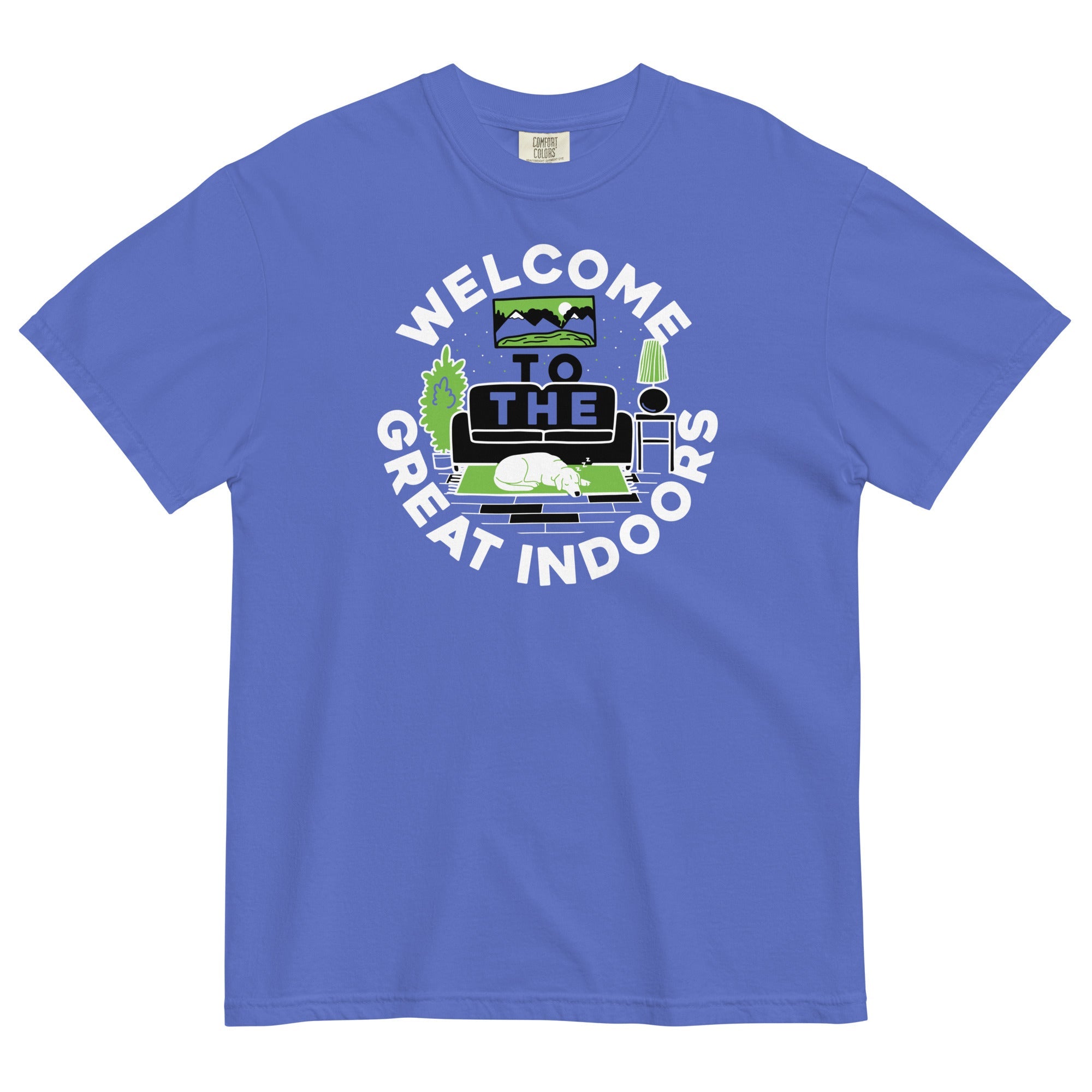 Welcome To The Great Indoors Men's Relaxed Fit Tee