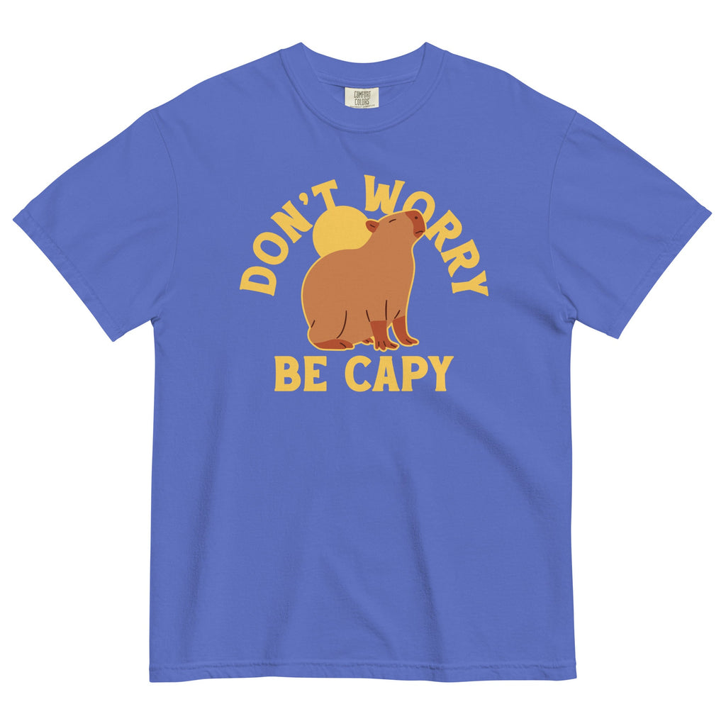 Don't Worry Be Capy Men's Relaxed Fit Tee