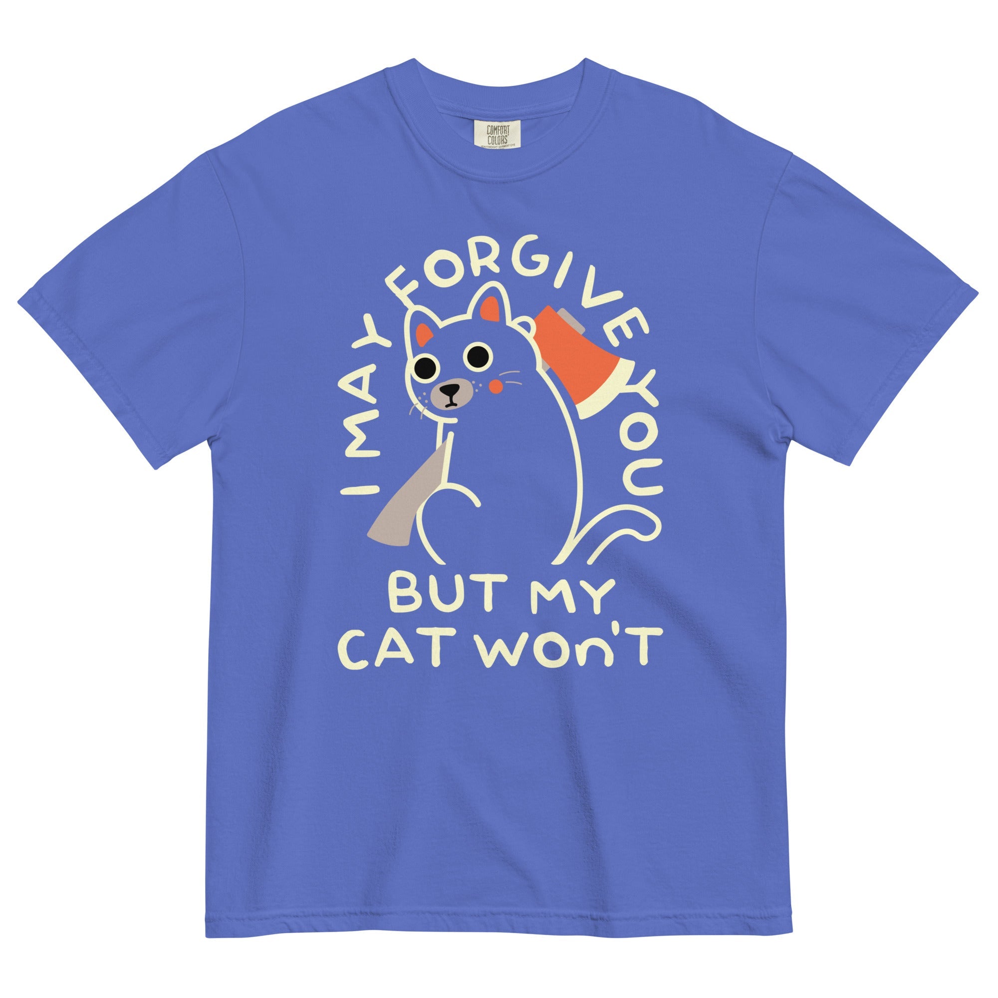 I May Forgive You But My Cat Won't Men's Relaxed Fit Tee