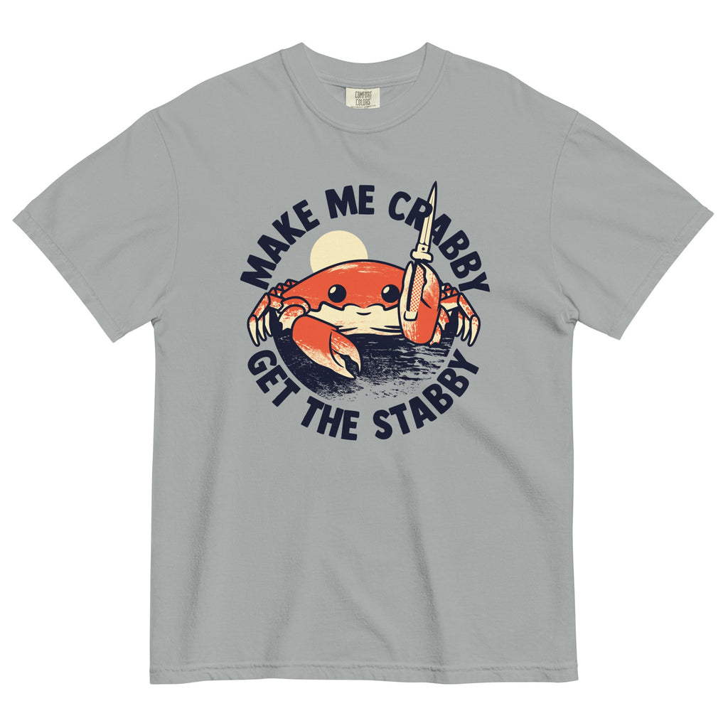 Make Me Crabby Get The Stabby Men's Relaxed Fit Tee