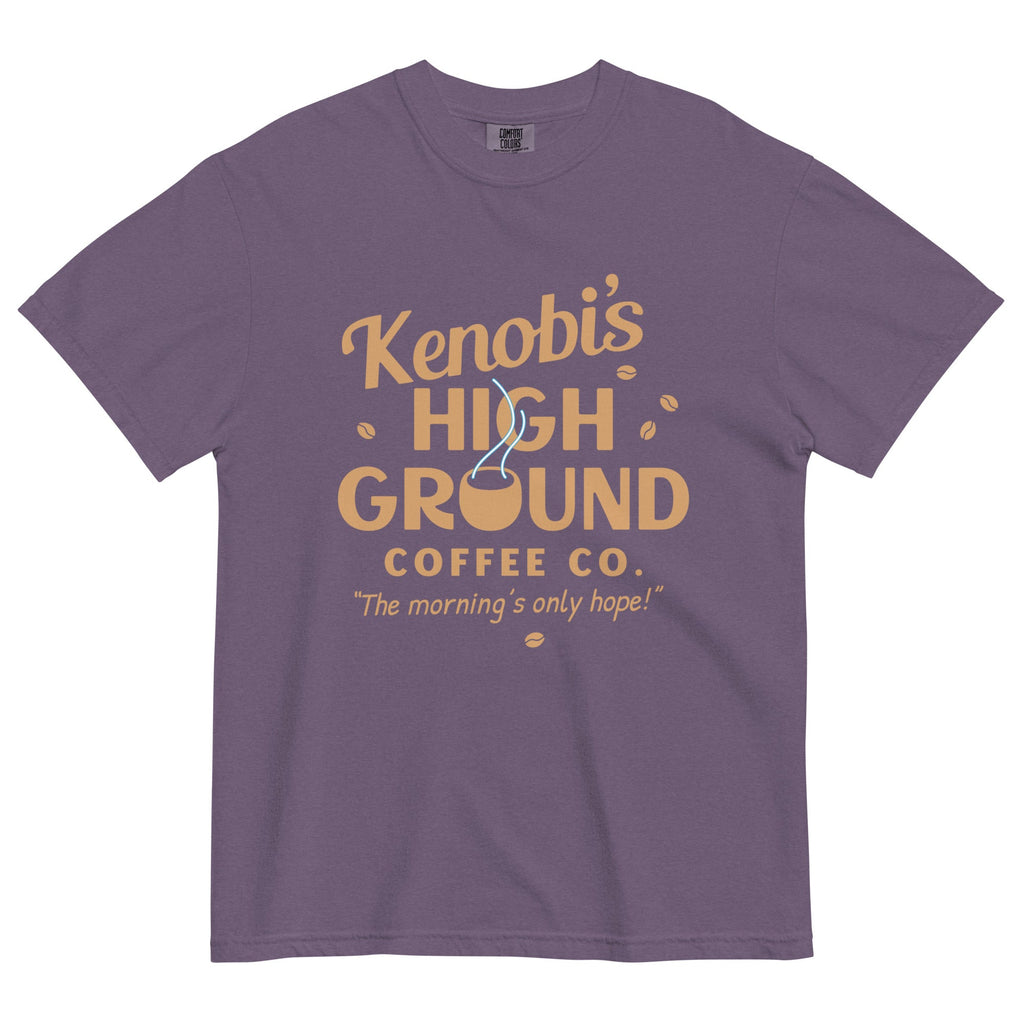 Kenobi's High Ground Coffee Co Men's Relaxed Fit Tee