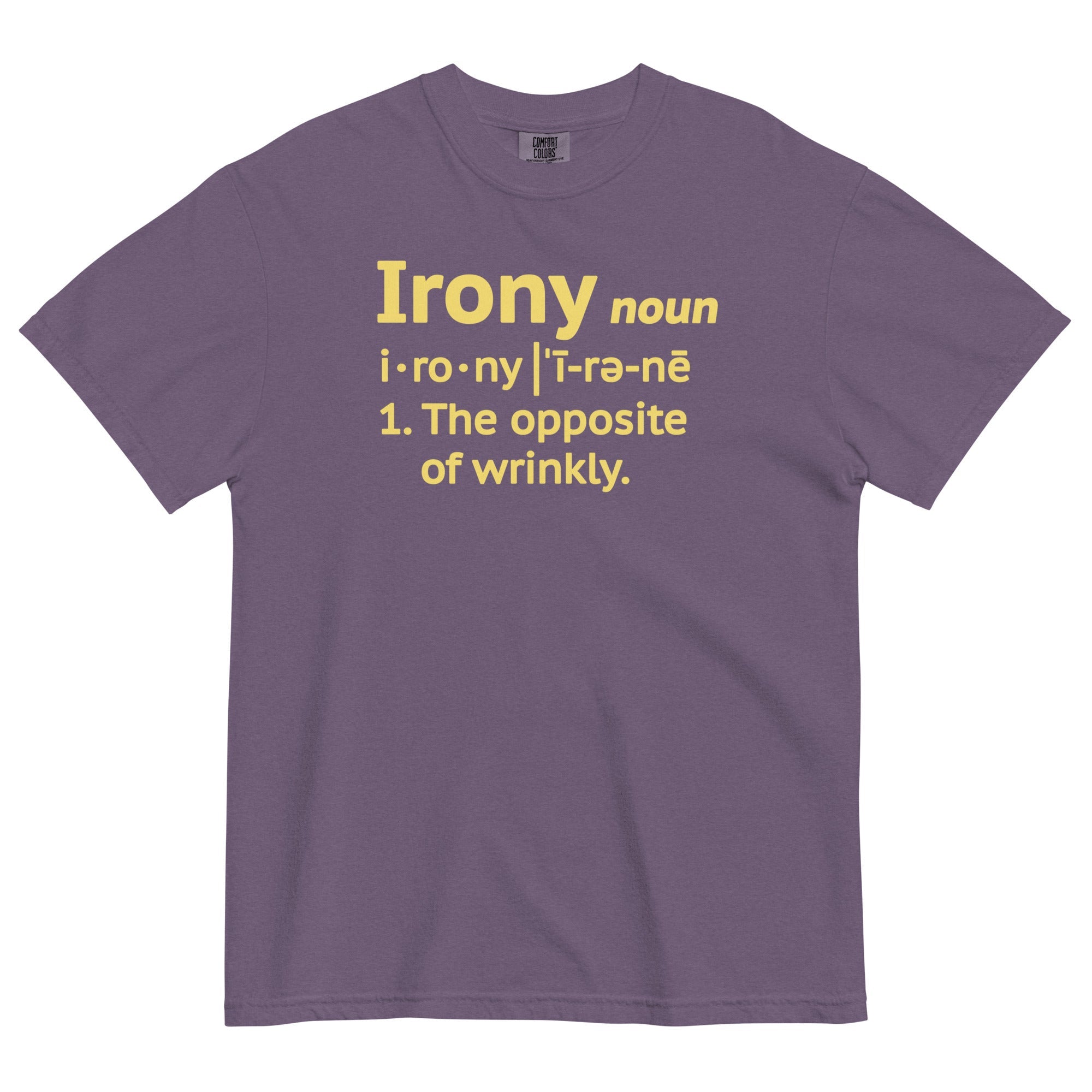 Irony Definition Men's Relaxed Fit Tee