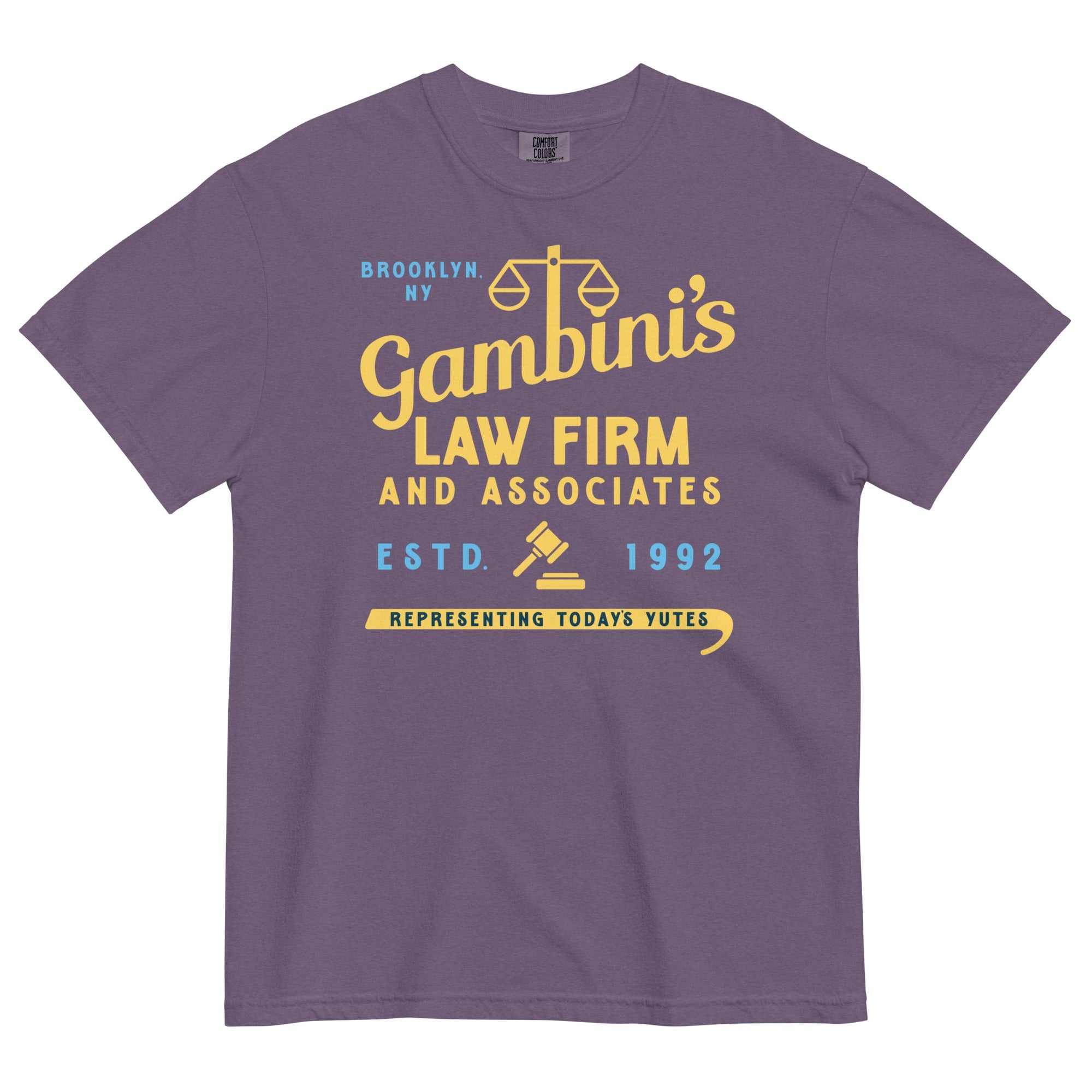 Gambini's Law Firm Men's Relaxed Fit Tee