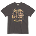 Quietly Thriving In Fictional Realms Men's Relaxed Fit Tee