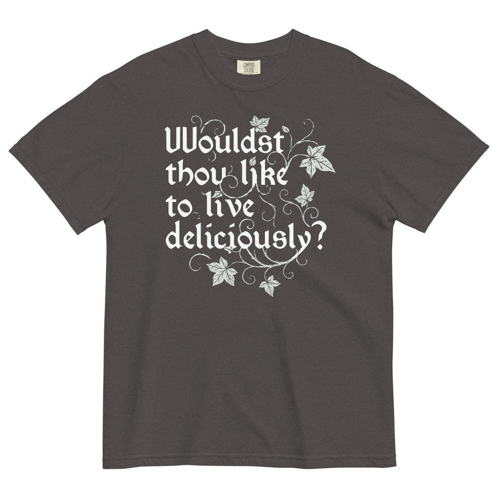 Wouldst Thou Like To Live Deliciously? Men's Relaxed Fit Tee