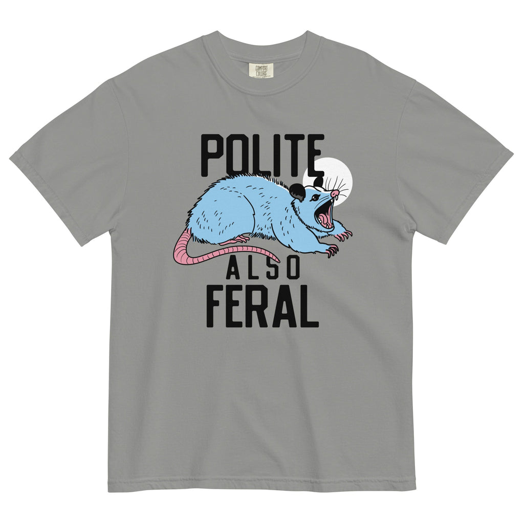 Polite Also Feral Men's Relaxed Fit Tee