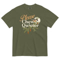Please Chew Quieter Men's Relaxed Fit Tee