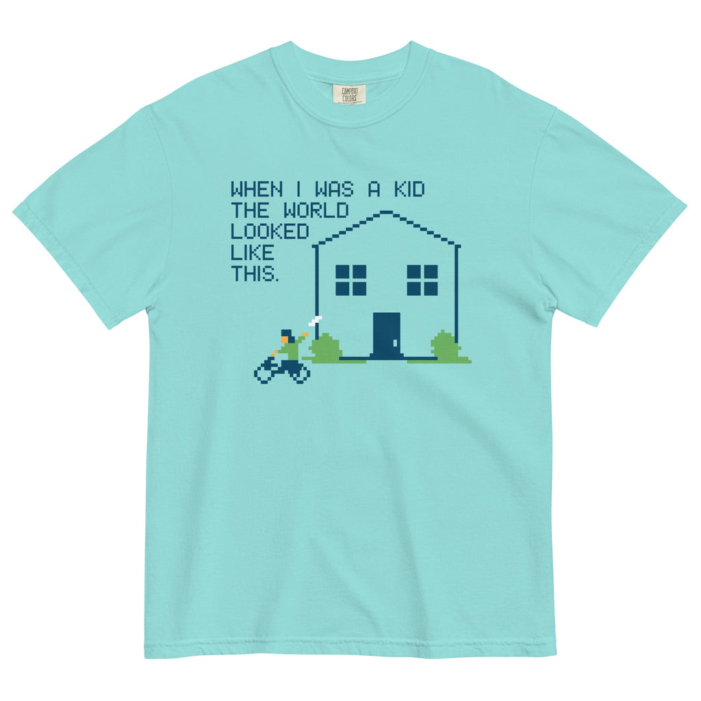 When I Was A Kid The World Men's Relaxed Fit Tee