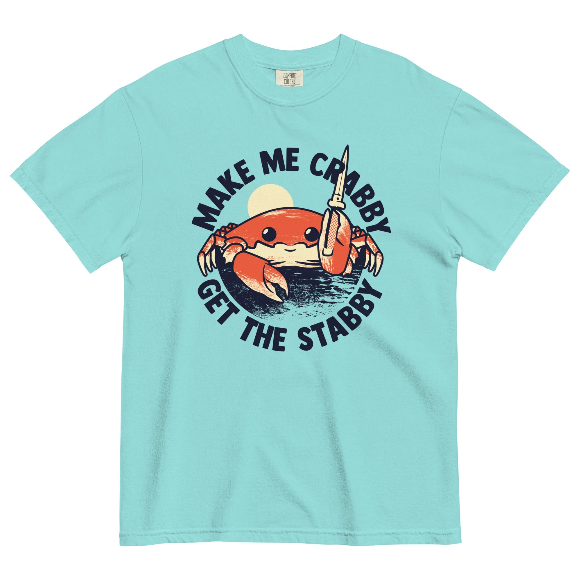 Make Me Crabby Get The Stabby Men's Relaxed Fit Tee