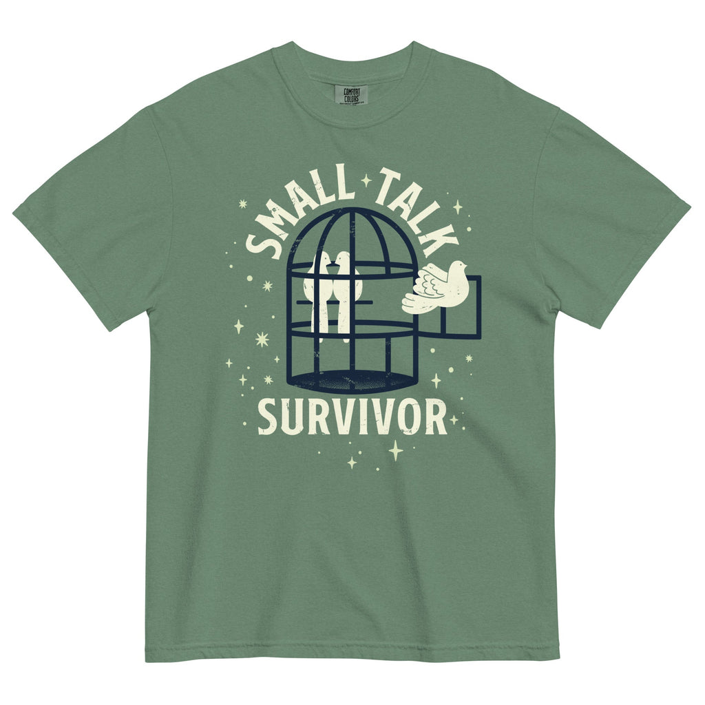 Small Talk Survivor Men's Relaxed Fit Tee