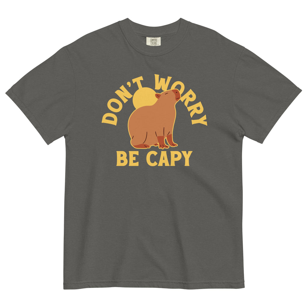 Don't Worry Be Capy Men's Relaxed Fit Tee