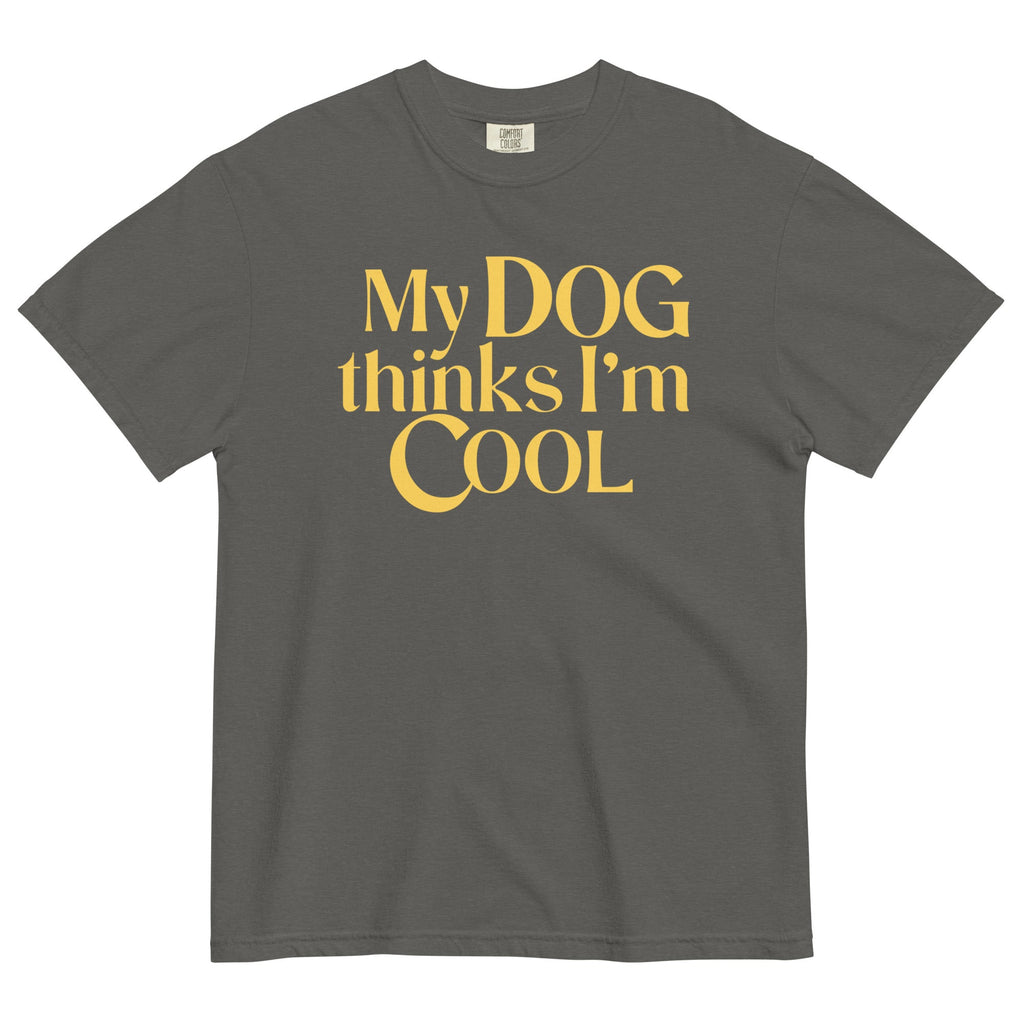 My Dog Thinks I'm Cool Men's Relaxed Fit Tee