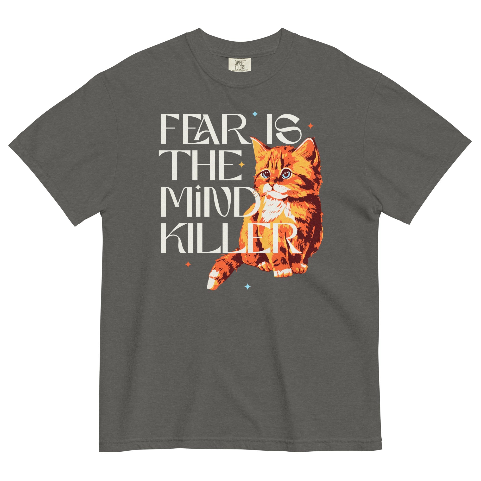 Fear Is The Mind Killer Cat Men's Relaxed Fit Tee