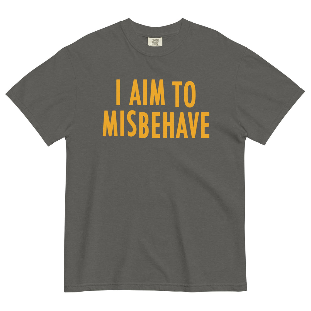 I Aim To Misbehave Men's Relaxed Fit Tee