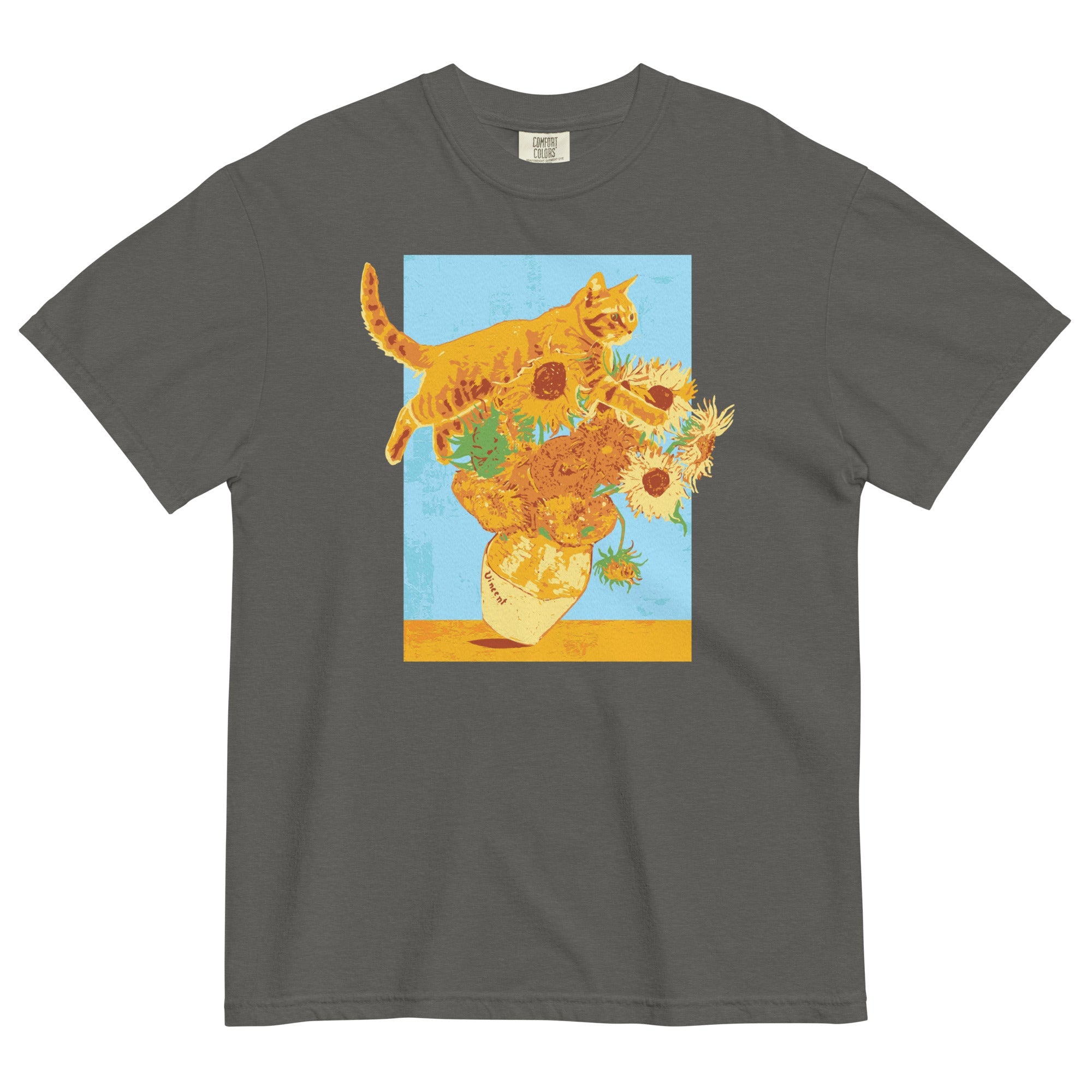 Van Gogh's Cat Men's Relaxed Fit Tee