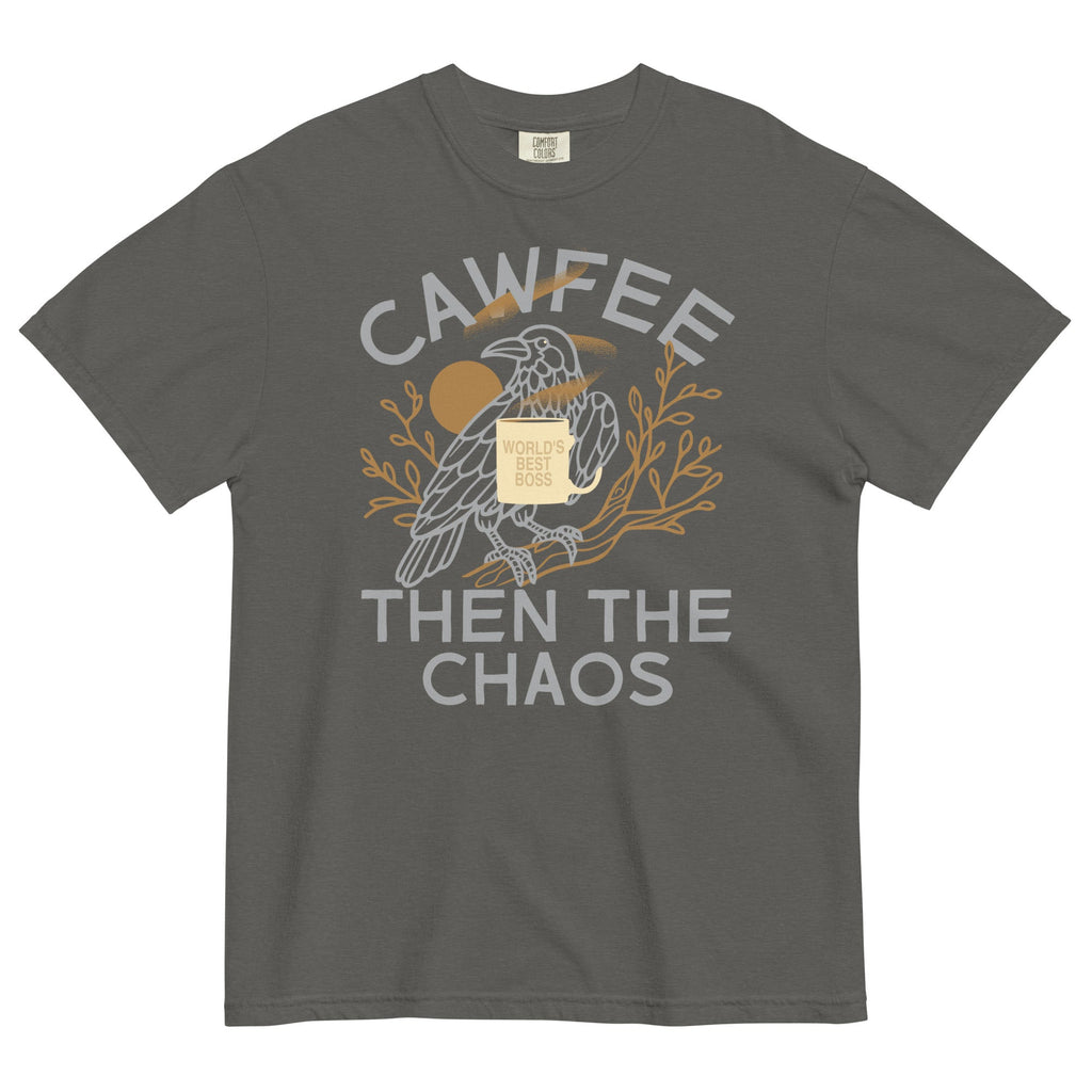 Cawfee Then The Chaos Men's Relaxed Fit Tee