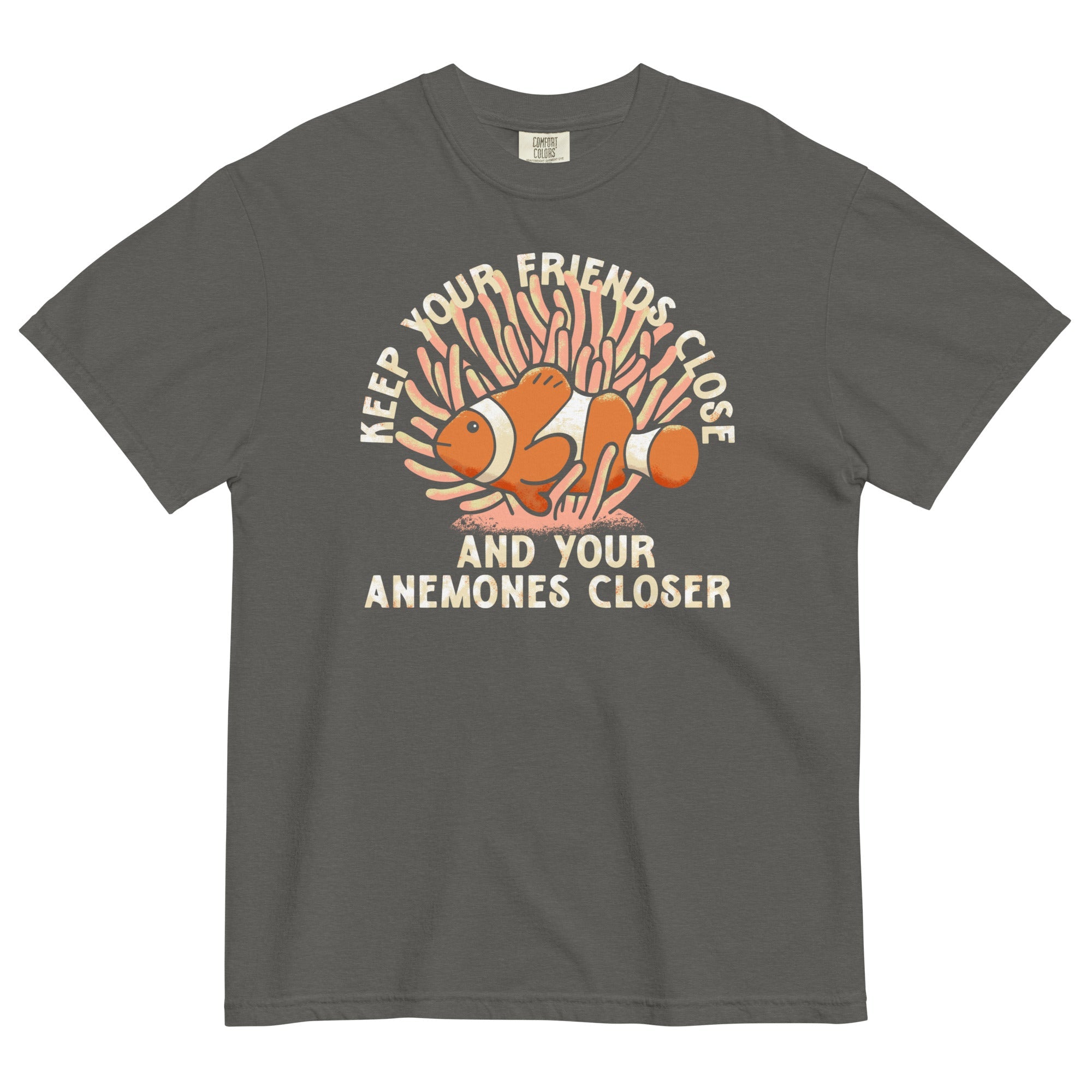 Keep Your Friends Close And Your Anemones Closer Men's Relaxed Fit Tee