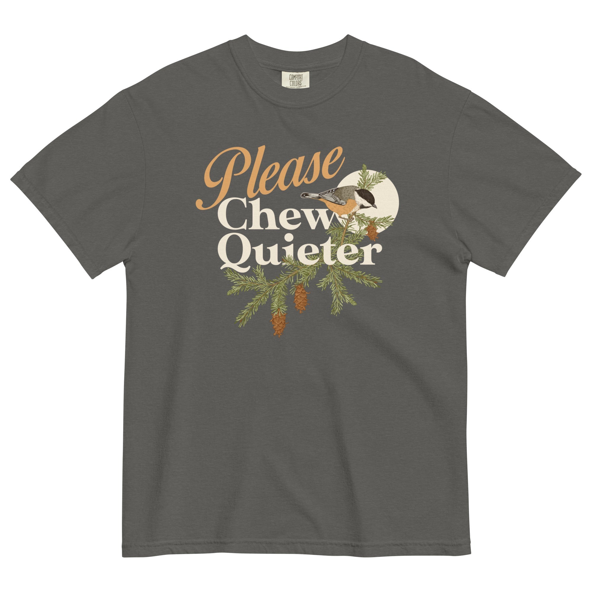 Please Chew Quieter Men's Relaxed Fit Tee