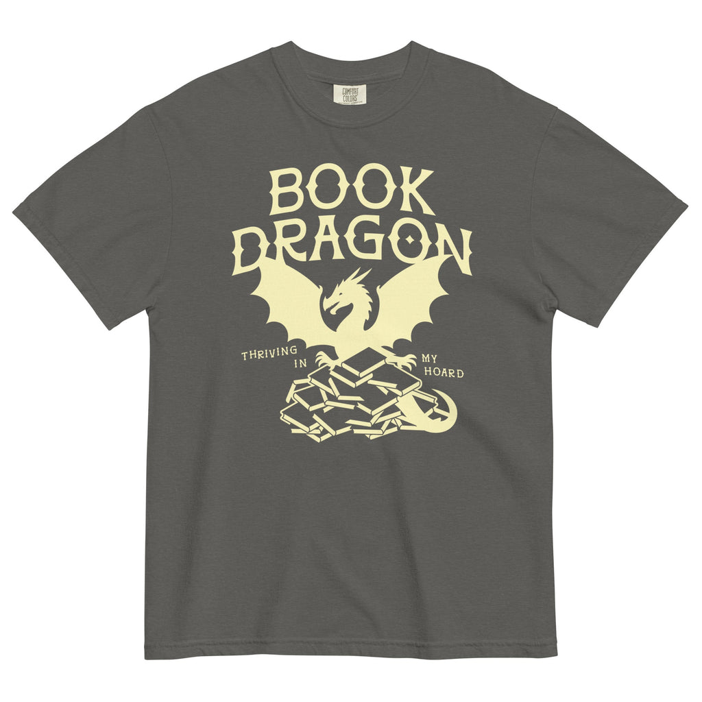 Book Dragon Thriving In My Hoard Men's Relaxed Fit Tee