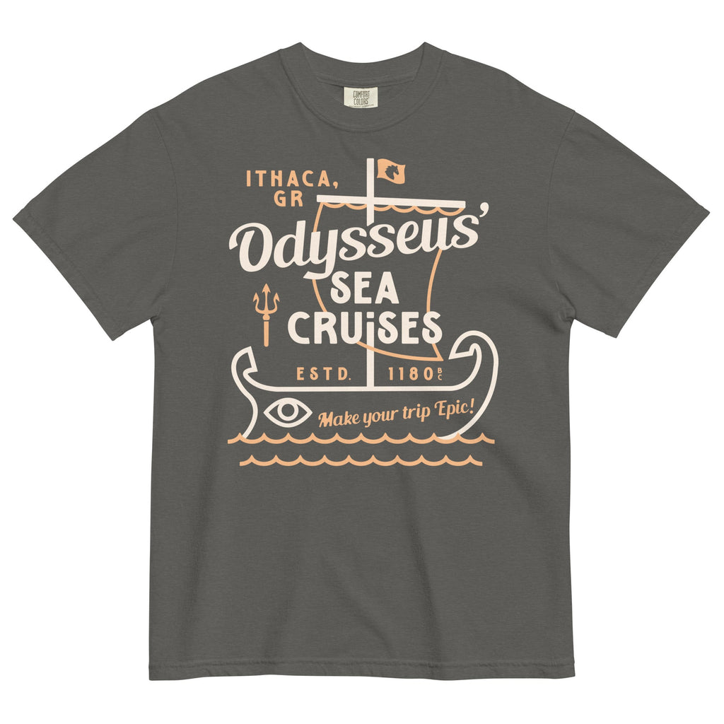 Odysseus Sea Cruises Men's Relaxed Fit Tee